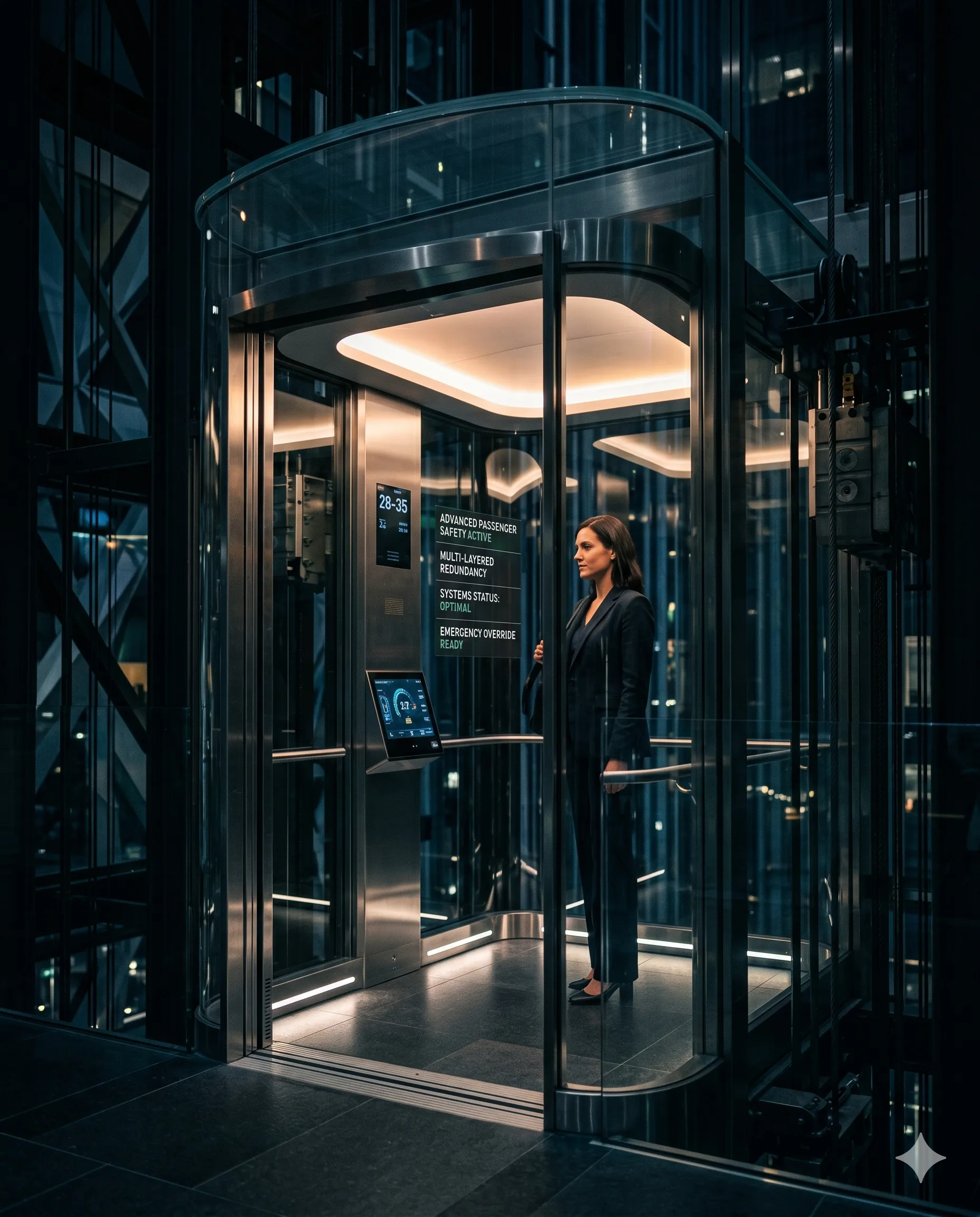 Capsule lift safety features